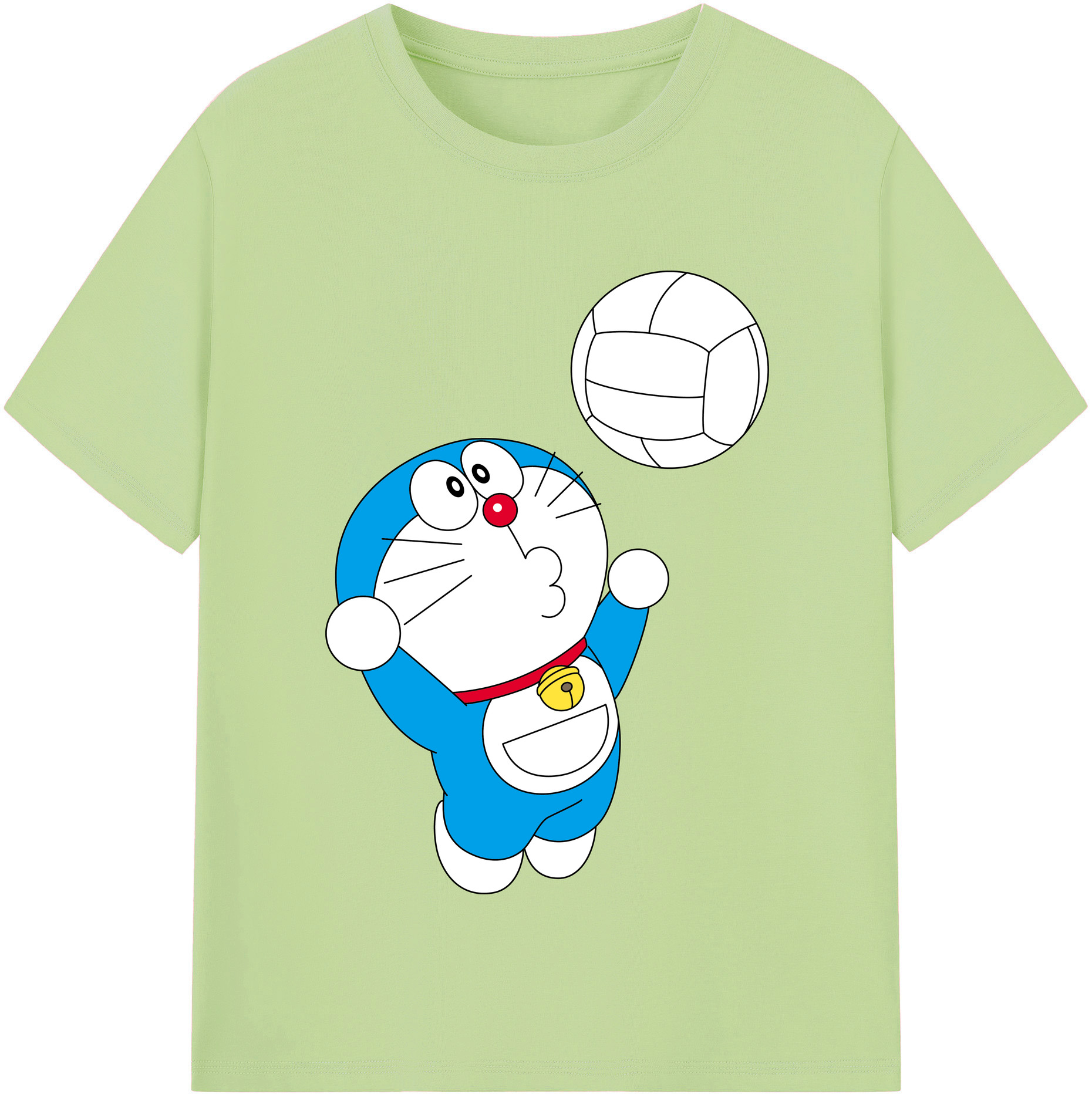 （画像用） ドラえもん Doraemon 綿100％半袖Tシャツ（フロントプリント）